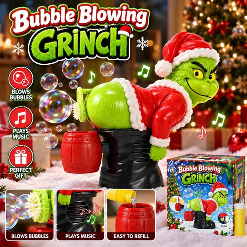 Farting Christmas Grump – Musical Bubble Blower