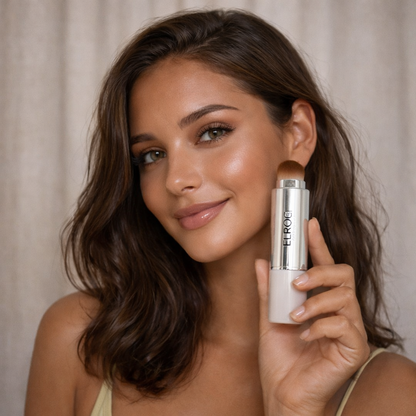 ELROEL Blanc V-Stick: 2-in-1 Color-Changing & Collagen Glow Foundation