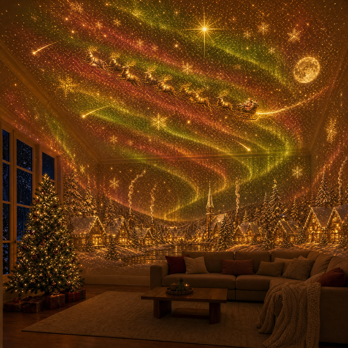 Christmas Projector — Whole-House Light Show