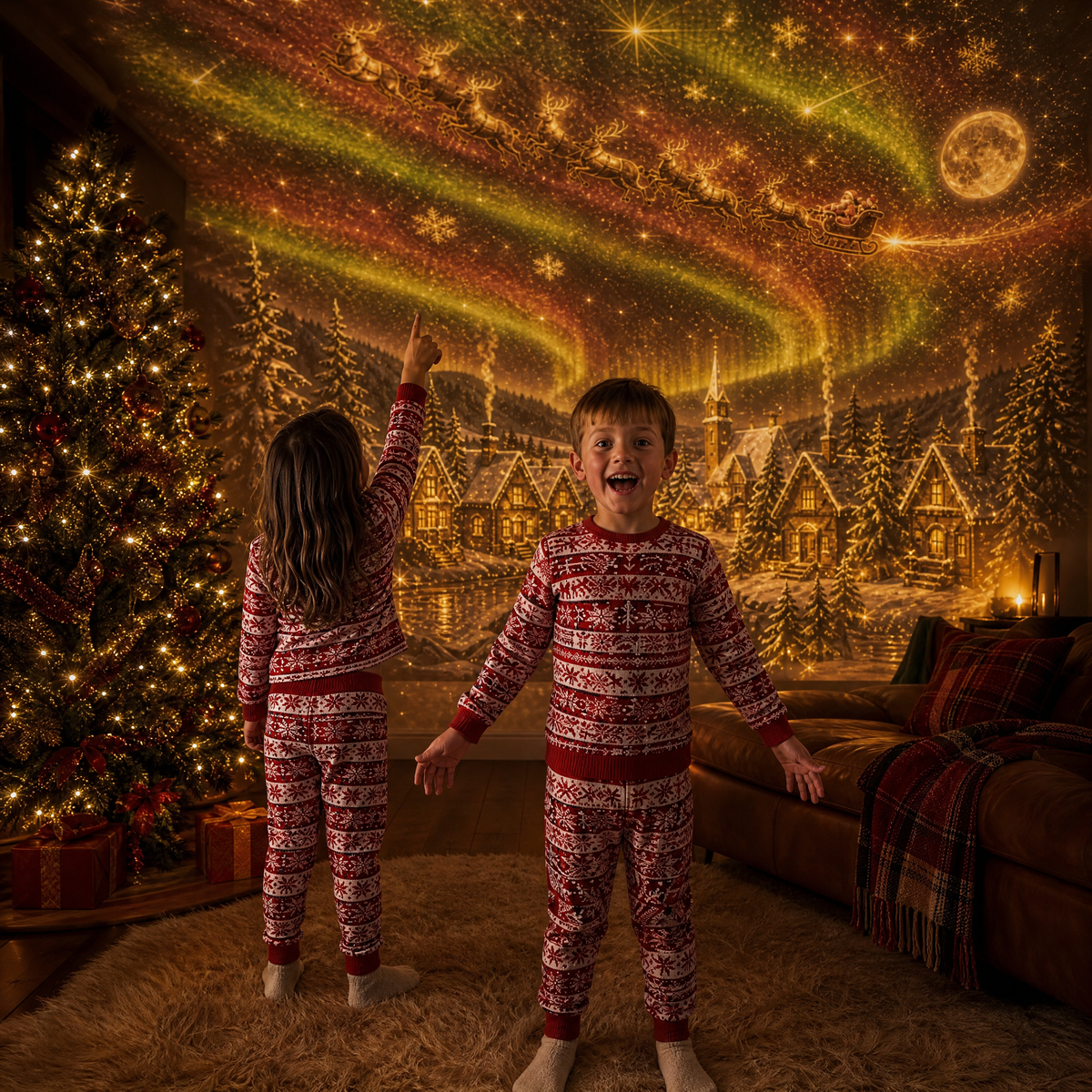 Christmas projector scene 4